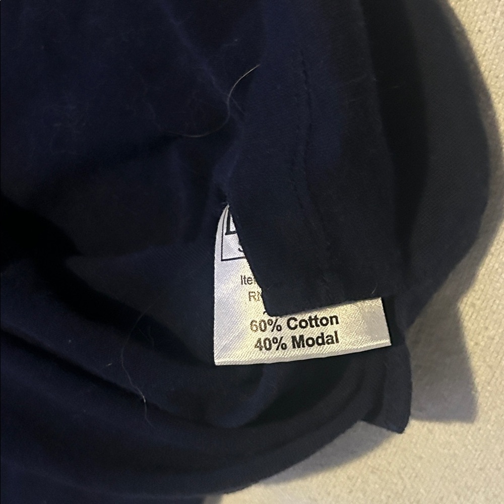 Navy Collared V-Neck Tank Top - Picture 4 of 16